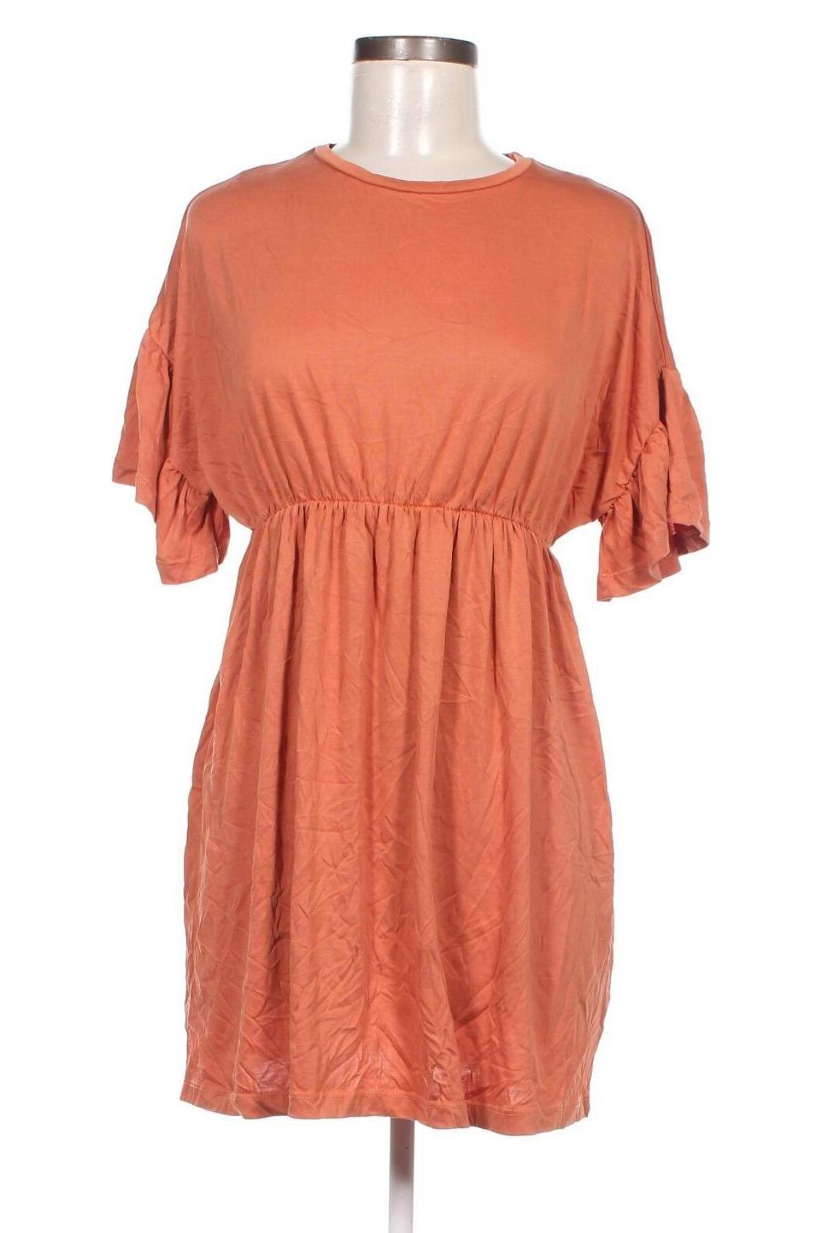 Šaty  Trendyol, Velikost S, Barva Oranžová, Cena  230,00 Kč