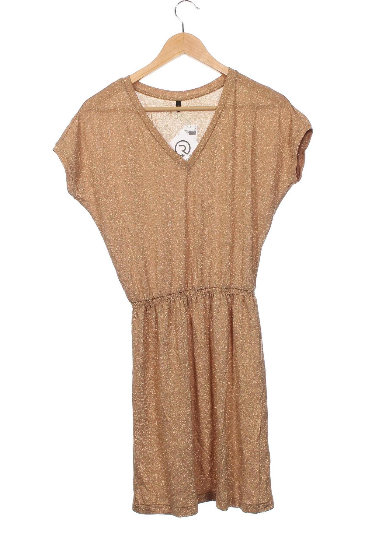 Kleid United Colors Of Benetton, Größe XS, Farbe Beige, Preis € 6,99