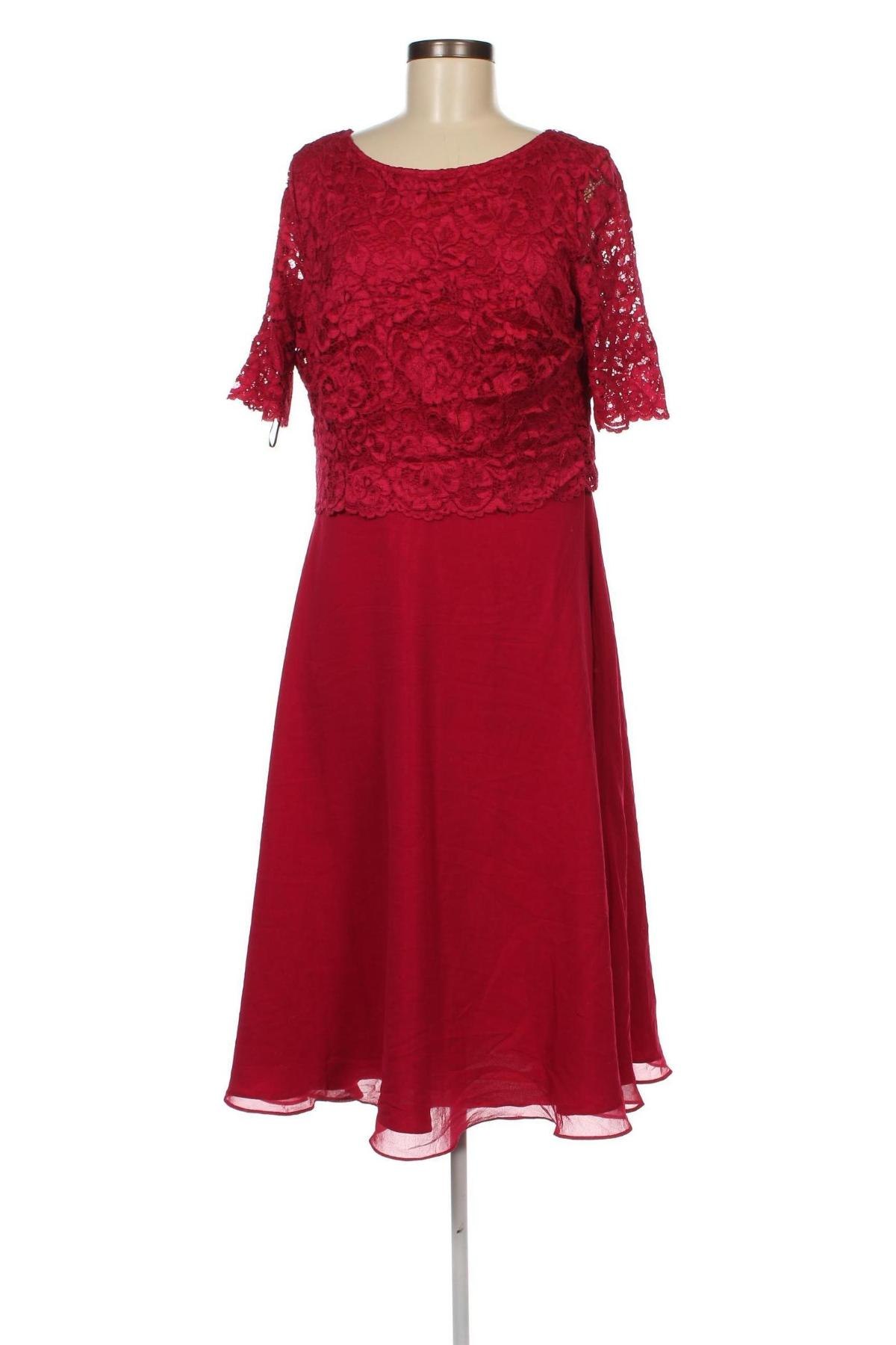 Šaty  Vera Mont, Veľkosť XL, Farba Červená, Cena  158,84 €