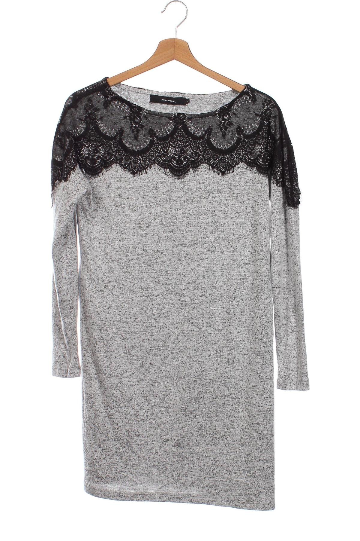 Kleid Vero Moda, Größe XS, Farbe Grau, Preis 3,92 €
