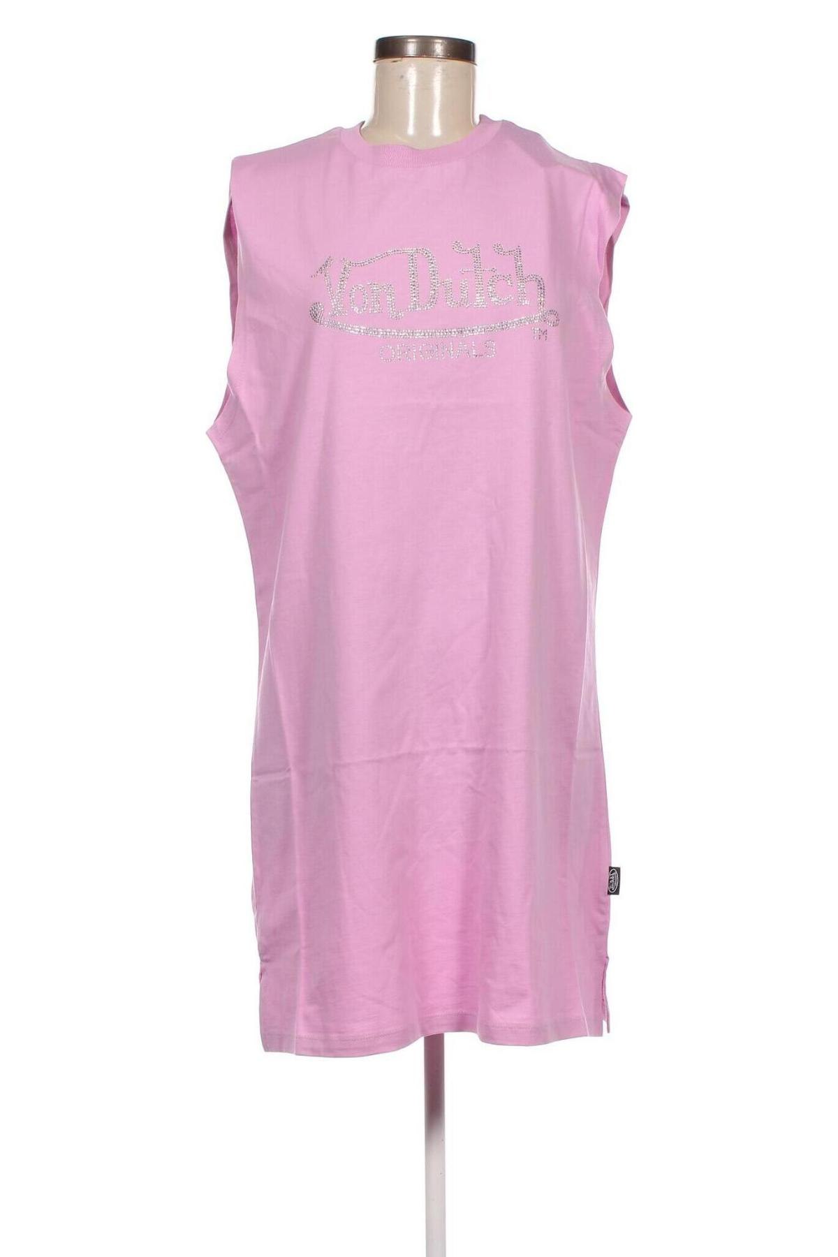 Φόρεμα Von Dutch, Μέγεθος M, Χρώμα Ρόζ , Τιμή 33,74 €