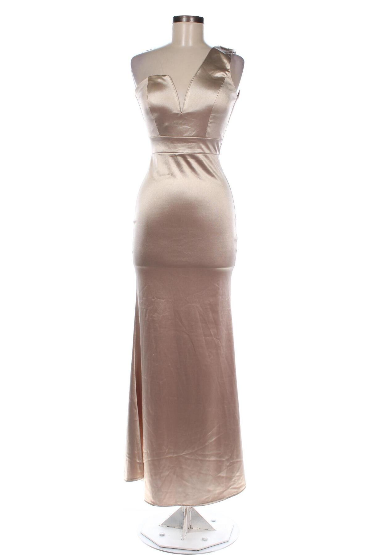 Kleid Wal G, Größe M, Farbe Beige, Preis 35,36 €