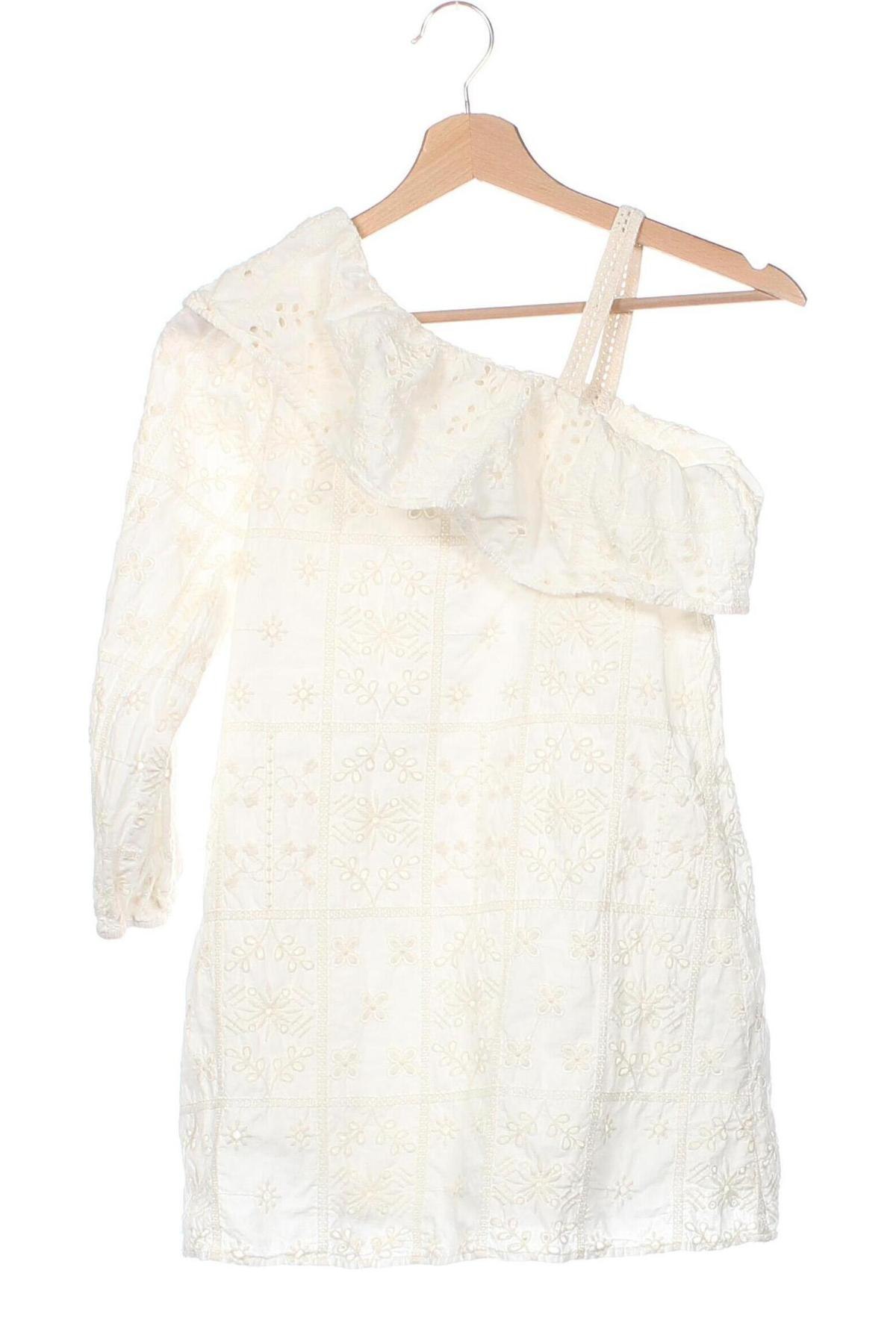 Kleid Zara, Größe 9-10y/ 140-146 cm, Farbe Ecru, Preis € 13,81