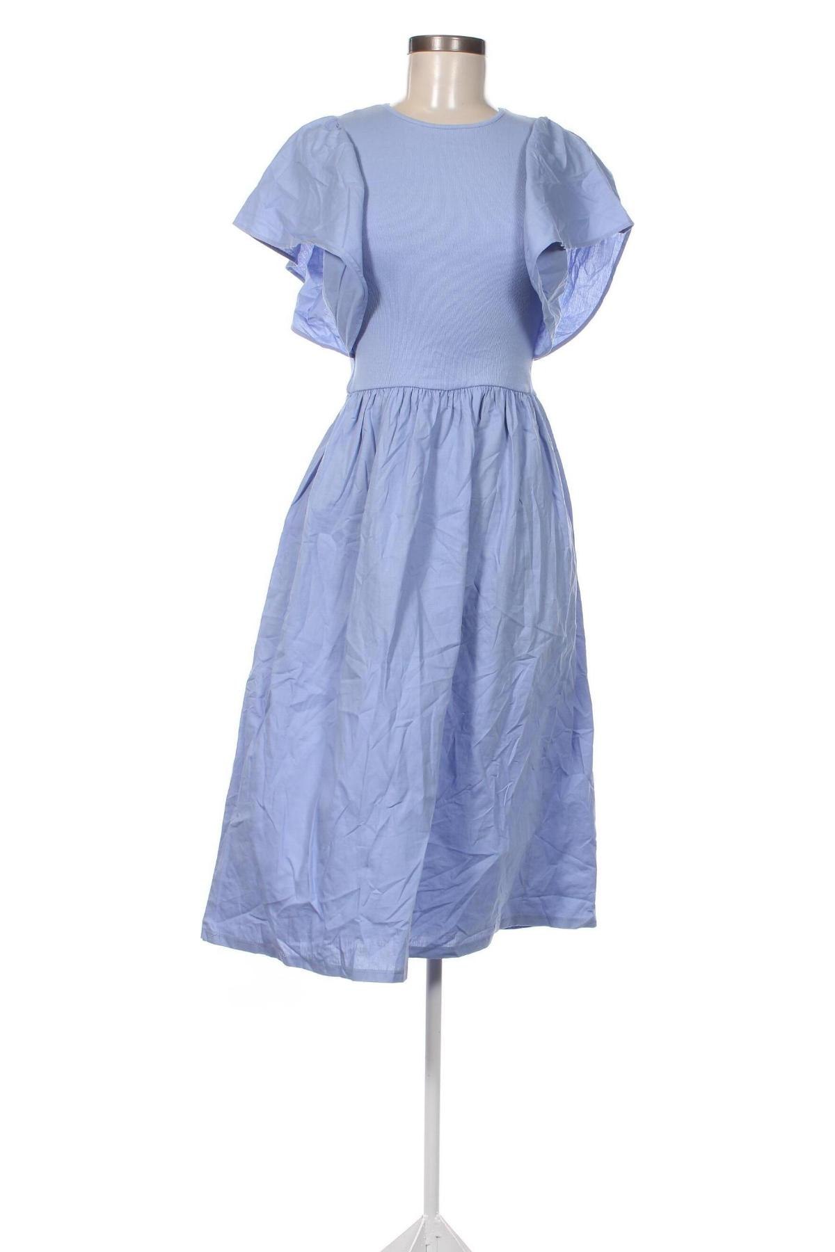 Kleid Zara, Größe M, Farbe Blau, Preis 23,66 €