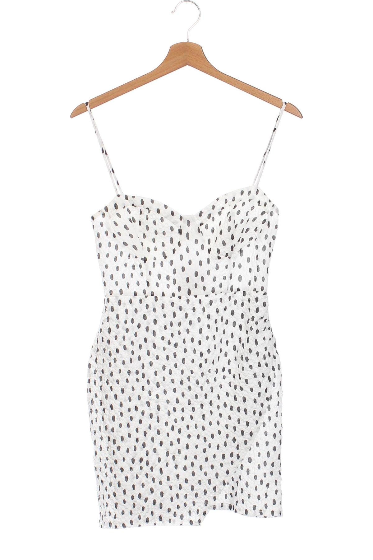 Kleid Zara, Größe S, Farbe Weiß, Preis 18,79 €