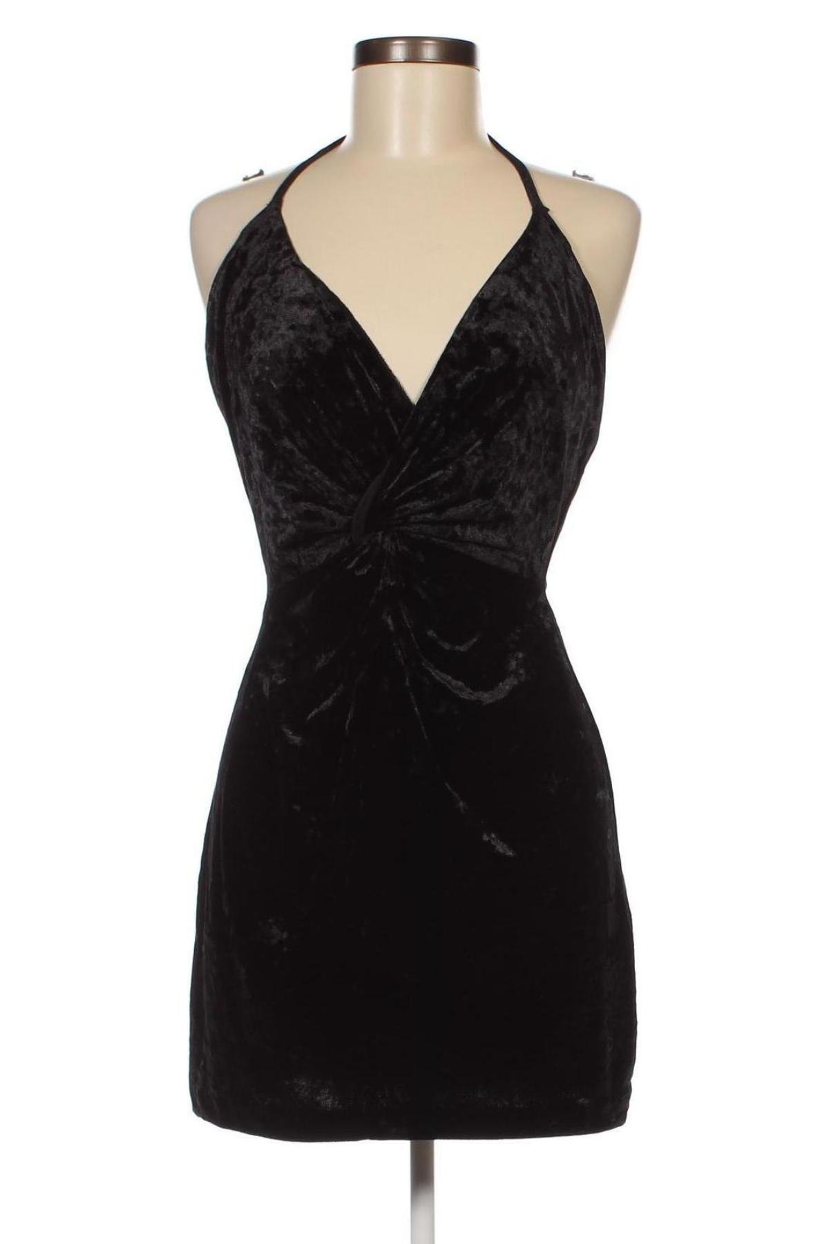 Kleid Zara, Größe XS, Farbe Schwarz, Preis 14,20 €