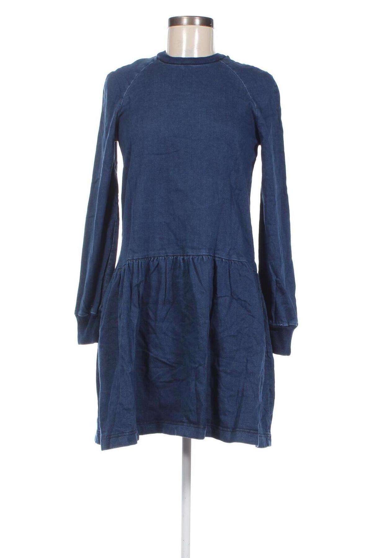 Kleid Zara, Größe XS, Farbe Blau, Preis 18,79 €