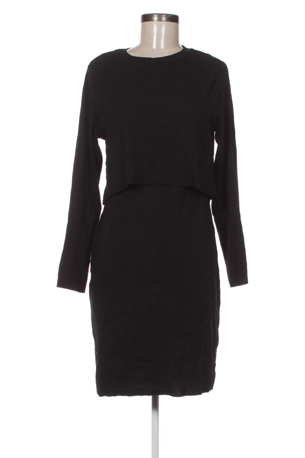 Šaty pro těhotné  H&M Mama, Velikost S, Barva Černá, Cena  462,00 Kč