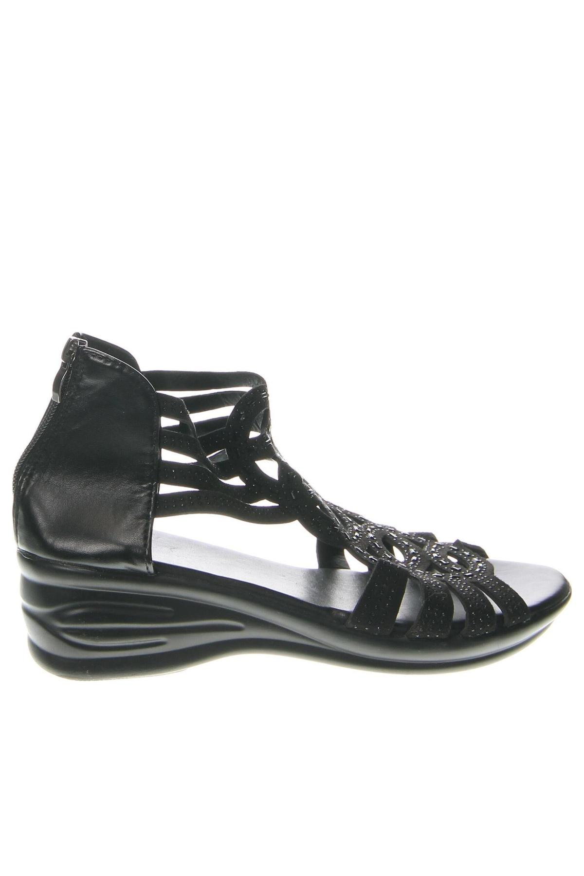 Sandale, Mărime 40, Culoare Negru, Preț 128,29 Lei