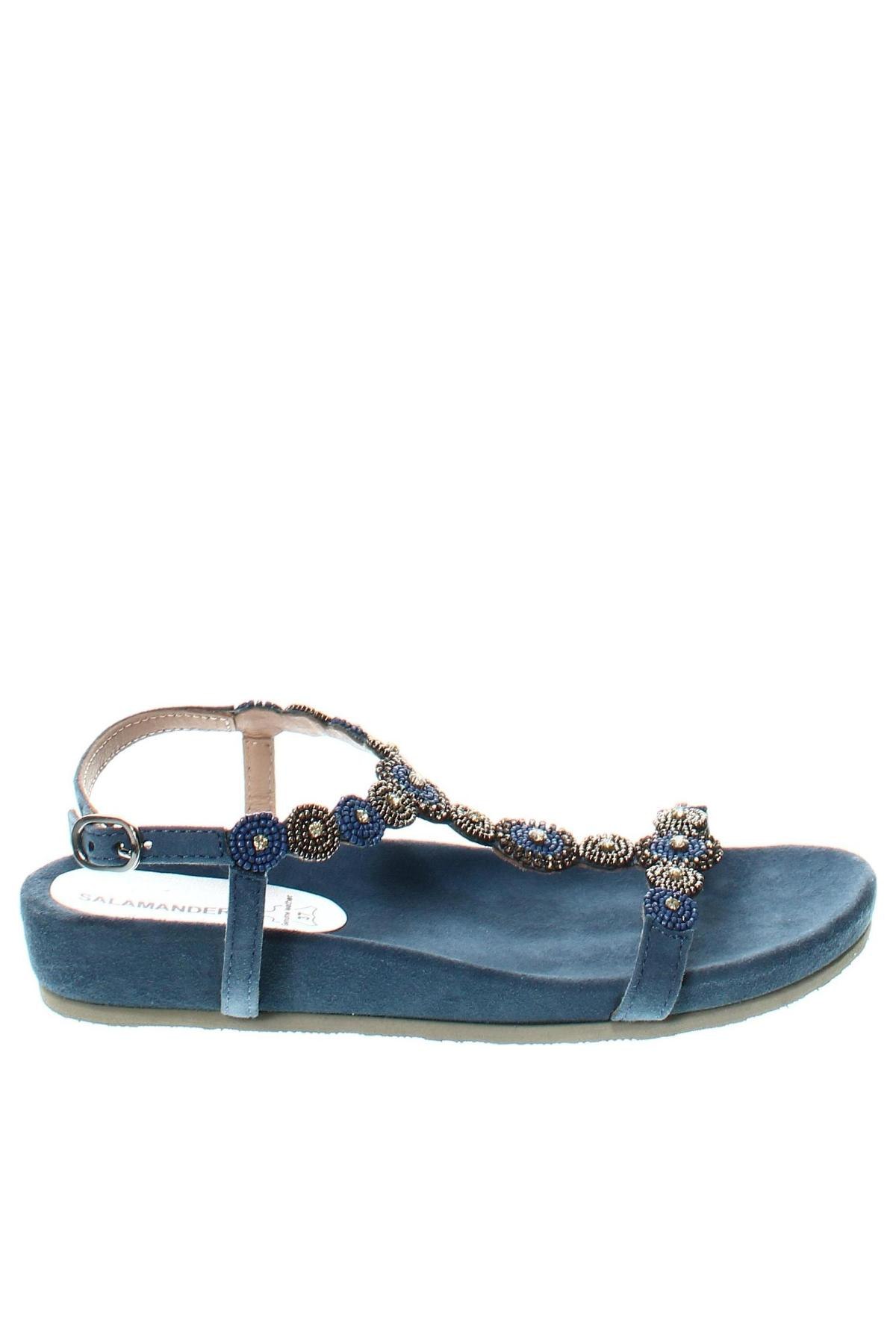 Sandále Salamander, Veľkosť 37, Farba Modrá, Cena  96,39 €