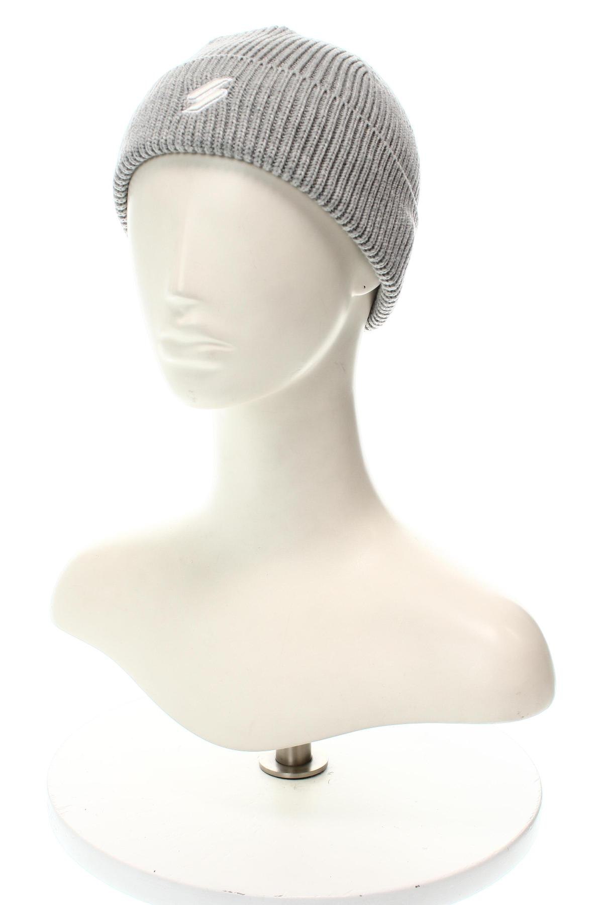 Καπέλο Superdry, Χρώμα Γκρί, Τιμή 20,62 €