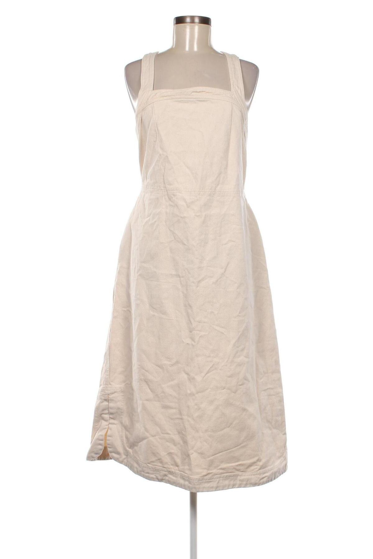 Latzkleid H&M, Größe L, Farbe Beige, Preis 14,84 €