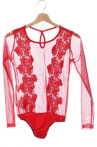 Damenbluse-Body Unbranded, Größe M, Farbe Rot, Preis € 5,99