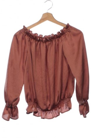 Bluză de femei Amisu, Mărime XS, Culoare Maro, Preț 48,00 Lei