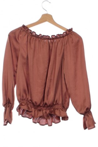 Bluză de femei Amisu, Mărime XS, Culoare Maro, Preț 48,00 Lei