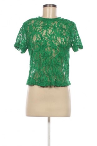 Bluză de femei Bershka, Mărime L, Culoare Verde, Preț 77,02 Lei