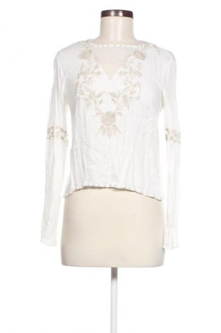 Bluză de femei Bershka, Mărime M, Culoare Alb, Preț 49,07 Lei