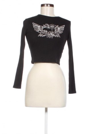Damen Shirt Bershka, Größe S, Farbe Schwarz, Preis 5,99 €