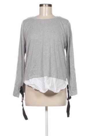 Damen Shirt Bershka, Größe L, Farbe Grau, Preis € 5,99