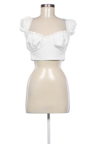 Bluză de femei Boohoo, Mărime M, Culoare Alb, Preț 92,00 Lei