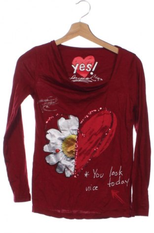Dámská halenka Desigual, Velikost XS, Barva Červená, Cena  606,00 Kč