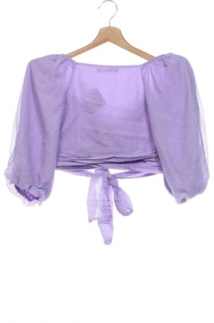 Bluzka damska Gina Tricot, Rozmiar XS, Kolor Fioletowy, Cena 65,99 zł