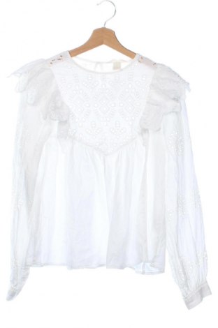 Γυναικεία μπλούζα H&M, Μέγεθος XS, Χρώμα Λευκό, Τιμή 5,99 €