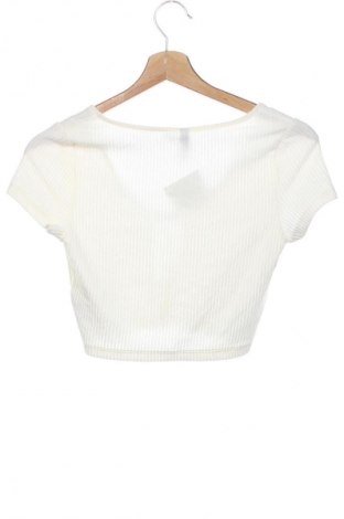 Bluzka damska H&M Divided, Rozmiar XS, Kolor ecru, Cena 62,99 zł