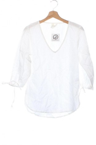Bluzka damska H&M L.O.G.G., Rozmiar XS, Kolor Biały, Cena 25,99 zł