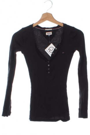 Bluzka damska Hilfiger Denim, Rozmiar XS, Kolor Czarny, Cena 188,76 zł