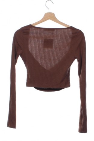 Damen Shirt NA-KD, Größe XS, Farbe Braun, Preis 9,99 €