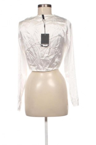 Bluză de femei Pieces, Mărime L, Culoare Alb, Preț 60,99 Lei