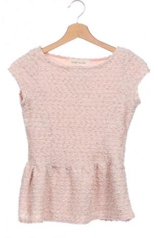 Damen Shirt River Island, Größe XS, Farbe Ecru, Preis € 10,99