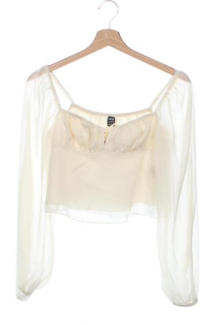 Bluzka damska SHEIN, Rozmiar XS, Kolor ecru, Cena 25,99 zł