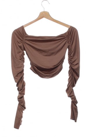 Bluzka damska SHEIN, Rozmiar XS, Kolor Brązowy, Cena 25,99 zł
