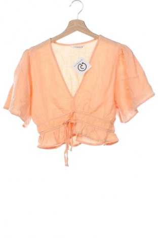Damen Shirt Terranova, Größe XS, Farbe Orange, Preis 3,99 €