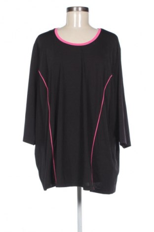 Bluză de femei Ulla Popken, Mărime 3XL, Culoare Negru, Preț 86,73 Lei