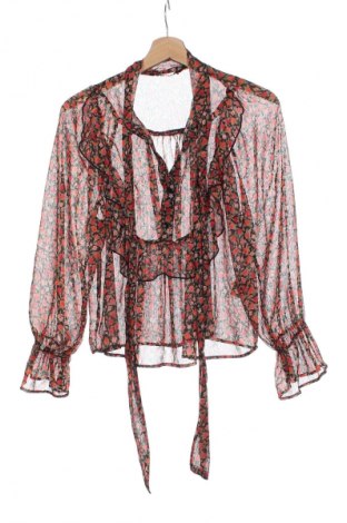 Дамска блуза Zara, Размер XS, Цвят Многоцветен, Цена 27,99 лв.