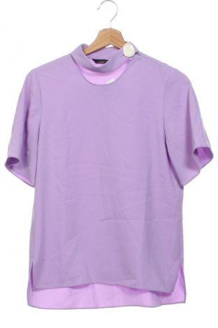 Bluzka damska Zara, Rozmiar XS, Kolor Fioletowy, Cena 65,99 zł