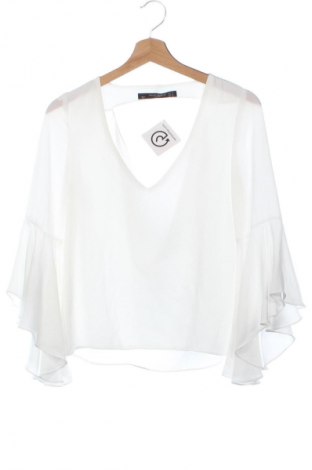 Bluză de femei Zara Trafaluc, Mărime XS, Culoare Alb, Preț 88,99 Lei