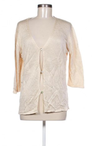 Damen Strickjacke Claudia Gil, Größe L, Farbe Beige, Preis € 7,99