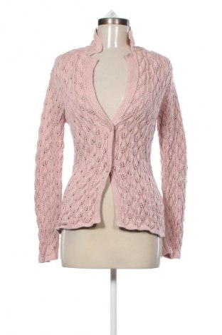 Damen Strickjacke Cream, Größe S, Farbe Aschrosa, Preis 32,00 €