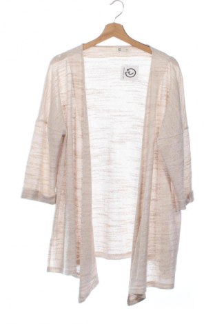 Damen Strickjacke Cubus, Größe XS, Farbe Beige, Preis 10,99 €