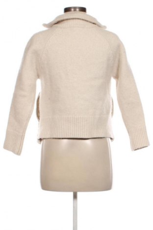 Damen Strickjacke Oui, Größe S, Farbe Ecru, Preis 31,72 €