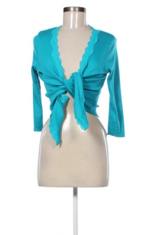 Damen Strickjacke Tom Tailor, Größe M, Farbe Blau, Preis 21,00 €