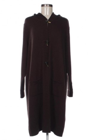 Cardigan de damă Ulla Popken, Mărime XL, Culoare Maro, Preț 104,59 Lei