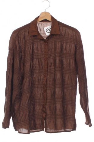 Damenbluse Boohoo, Größe XS, Farbe Braun, Preis € 8,99