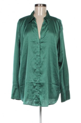 Cămașă de femei H&M, Mărime XL, Culoare Verde, Preț 118,75 Lei