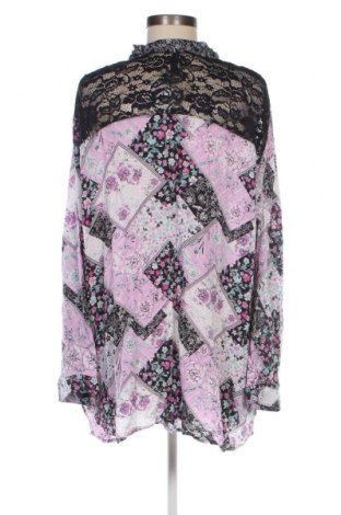 Damenbluse Maxi Blue, Größe 4XL, Farbe Mehrfarbig, Preis 21,48 €