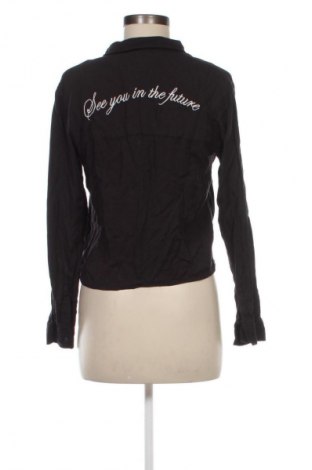 Cămașă de femei Pull&Bear, Mărime S, Culoare Negru, Preț 35,99 Lei